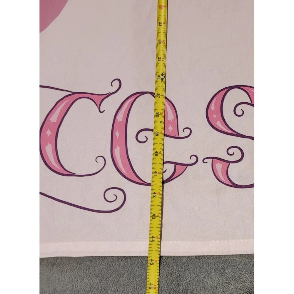 Princess Curtains Black Girl Magic Postivie Quotes God Says 44.8in H X 41in W